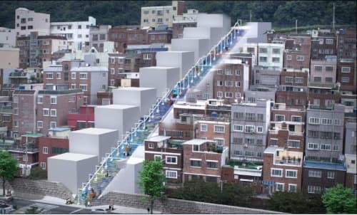 부산 서구 동대신2동, '192칸 소망계단'에 모노레일 설치