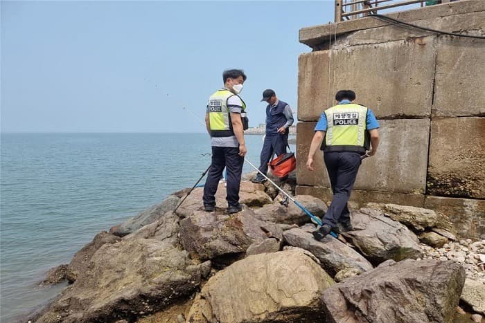 해경·시군과 경기바다·시화호 대상 불법 낚시행위 합동단속