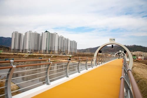 보강천 인도교 개통