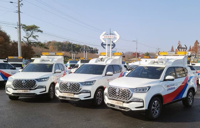 쌍용자동차, 올 뉴 렉스턴 한국도로공사 안전 순찰차량 공급