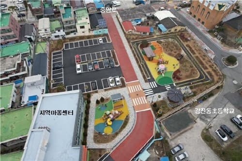 '동성사이공원' 조성으로 주민편의시설 확충