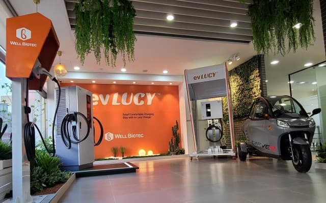 전기차 신사업 가속화 본사에 ‘EV LUCY’ 충전기 전시관 오픈