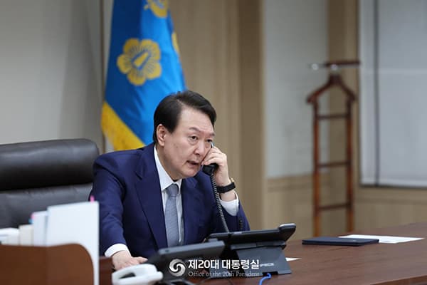 대통령실 "한일 정상, 北에 엄정대응 공감...수시 소통키로"