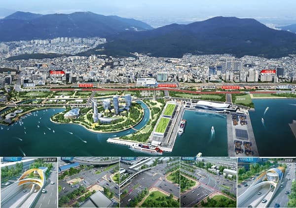 해수부, 부산항 북항 배후도로 건설현장 특별 안전점검