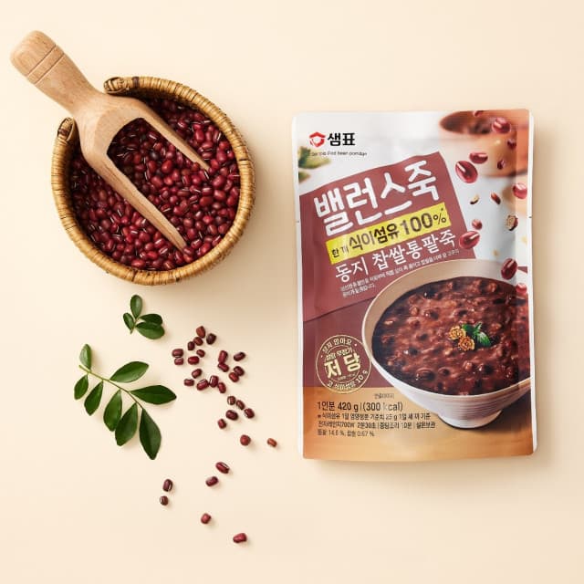 샘표, 밸런스죽 ‘동지 찹쌀통팥죽’ 동지 앞두고 인기