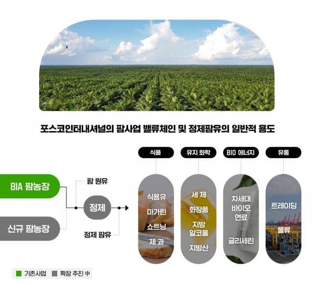 포스코인터내셔널, 인니 칼리만탄섬에 팜 정제공장 설립 추진