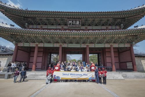 "웰컴 투 서울"…3년 만에 돌아온 크루즈 관광객 환대 이벤트 진행