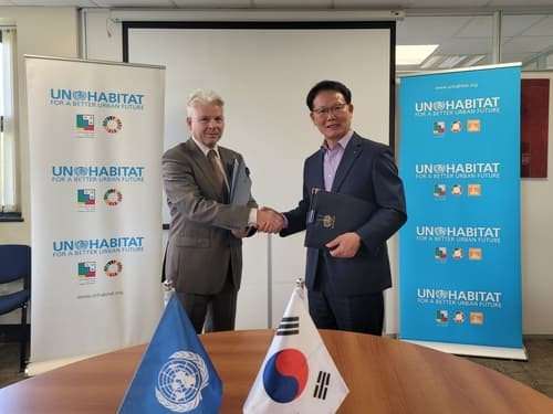 전기안전공사, 유엔해비타트와 '맞손' 안전한 지구촌 만든다