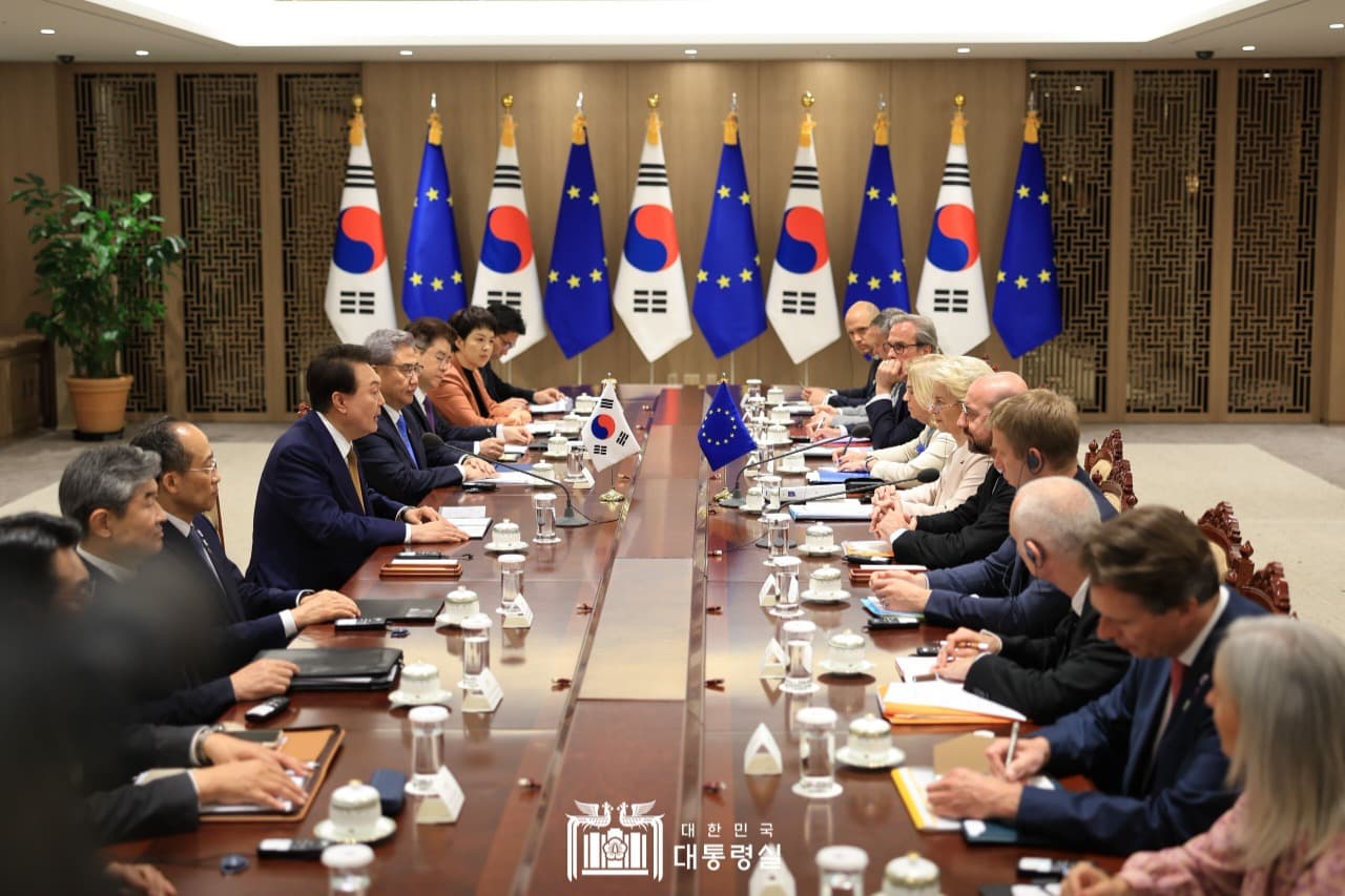 한-EU, 그린 파트너십 체결…포괄적 기후·환경 협력 강화