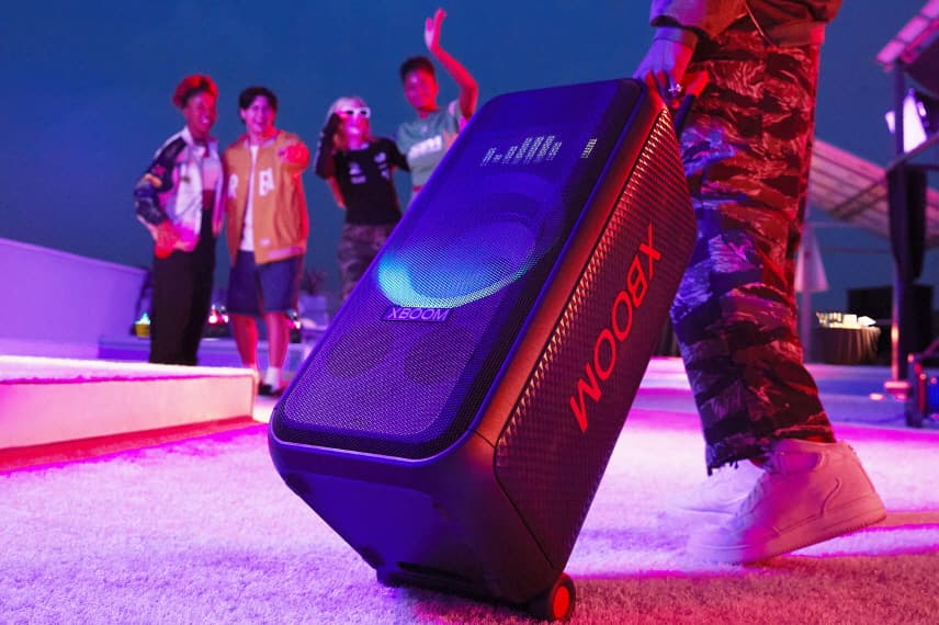‘무선으로 즐기는 250W 강력 사운드’ 포터블 파티스피커 LG 엑스붐 출시