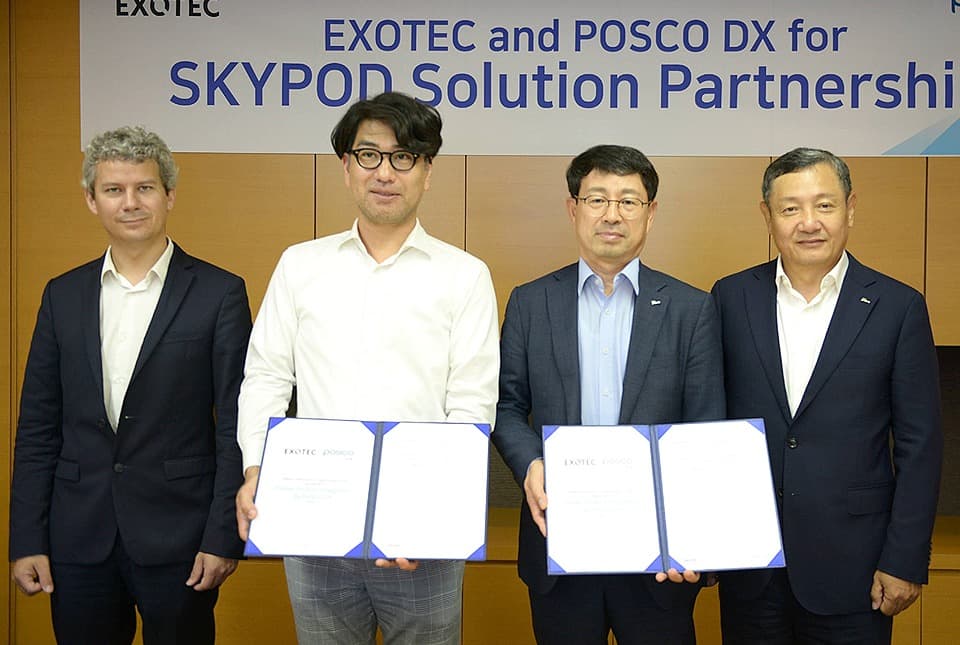 포스코DX, 佛 물류자동화 로봇 유니콘기업과 파트너십 체결