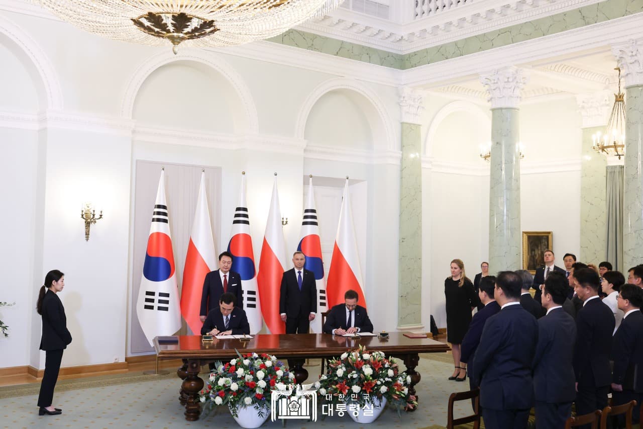 한-폴란드, 무역·투자 확대 기반 공고화…5번째 TIPF 업무협약 체결