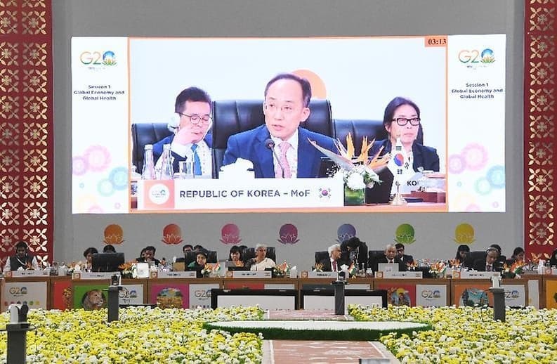G20 재무장관 “물가안정 최우선 정책과제”…추 부총리 “재정정책 보조 중요”