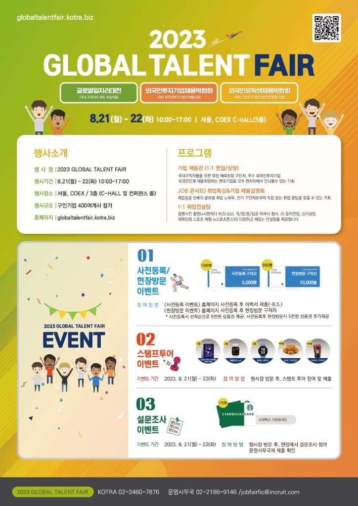 2023 글로벌 탤런트 페어 개최