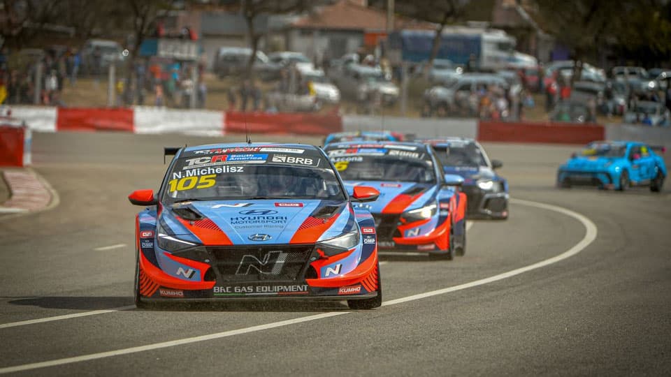 현대자동차 '아반떼 N TCR', '2023 TCR 월드투어' 아르헨티나 대회 더블 포디움 달성