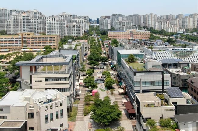 성남시, 분당 상가 개발행위허가 제한 열람공고
