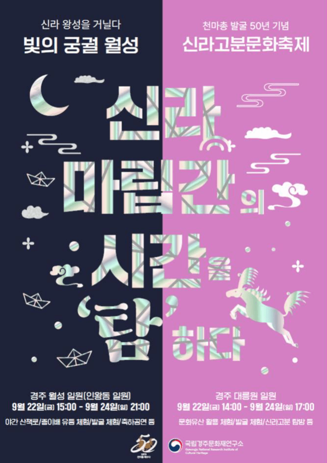 경주 월성과 대릉원에서 펼쳐지는 신라 문화유산 축제