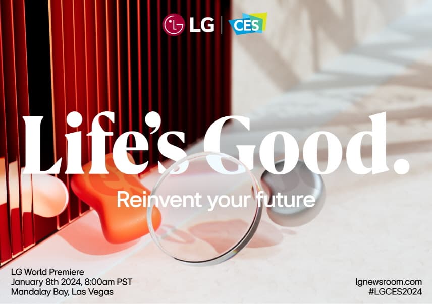조주완 사장, CES 2024 『LG 월드 프리미어』서 ‘AI로 연결·확장되는 미래 고객경험’ 제시