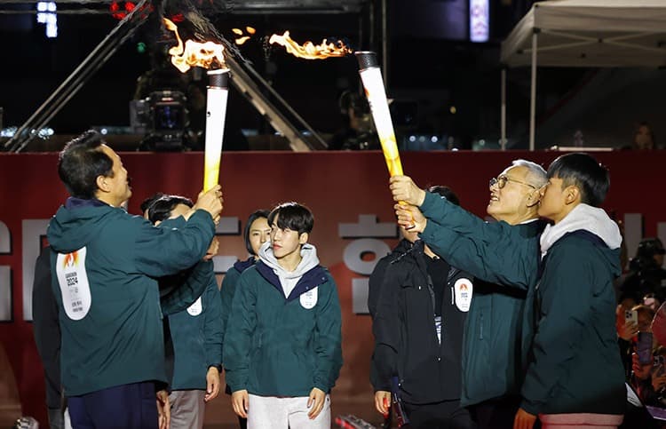 유인촌 장관, ‘강원2024’ 불꽃 원주에서 다시 밝힌다