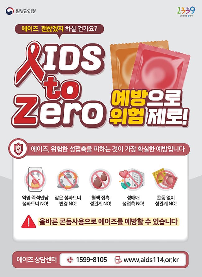 성남시 ‘에이즈 무료 익명 검사’ 연중 시행