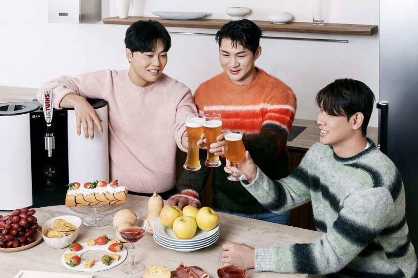 LG전자 ‘홈브루 LG트윈스 챔피언 패키지’와 함께 특별한 홈술 라이프 즐기세요!