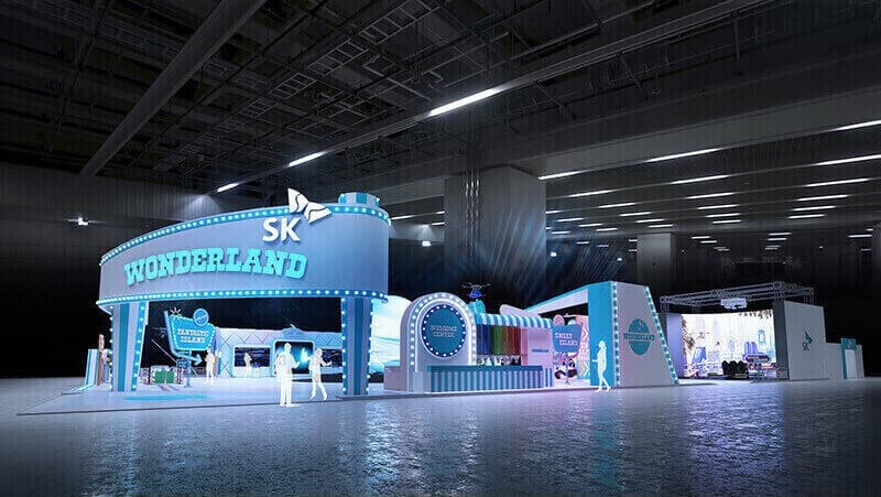 SK, CES서 탄소감축 기술 망라한 ‘테마파크’ 선보여