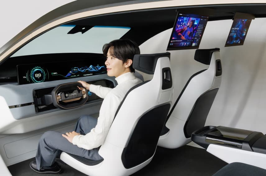 LG디스플레이 ‘CES 2024’에서 SDV에 최적화된 차량용 디스플레이 솔루션 공개
