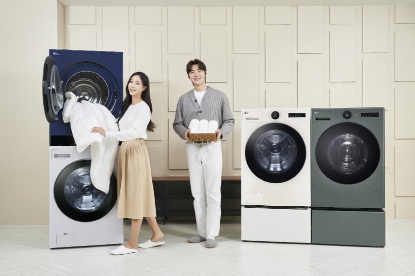 국내 최대 22kg 건조 용량 갖춘 ‘트롬 워시타워’ 출시