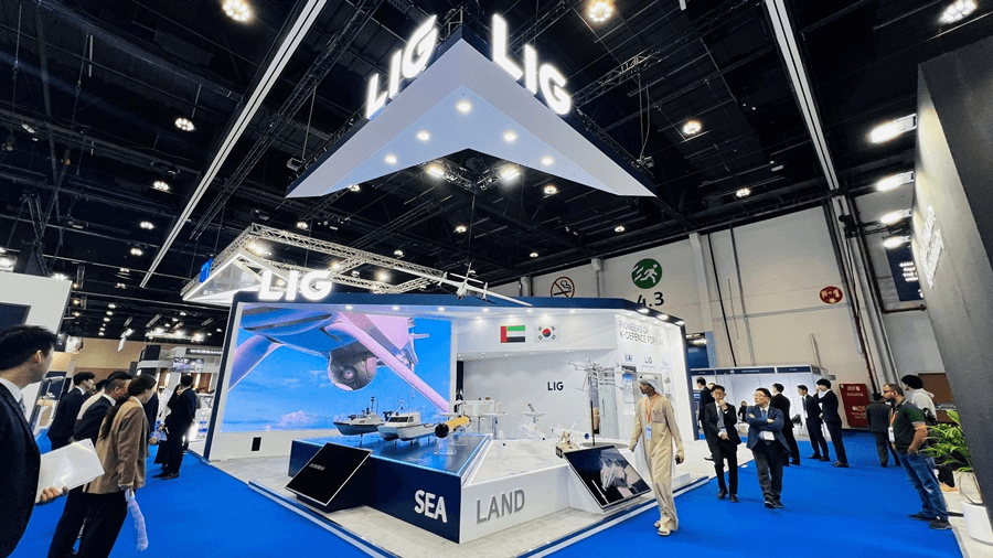 LIG넥스원, UAE 로봇/무인 전문전시회 'UMEX 2024' 참가
