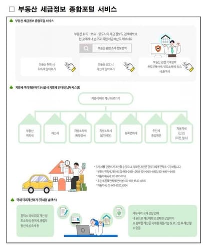 강북구, 부동산 세금정보 종합포털 서비스 제공
