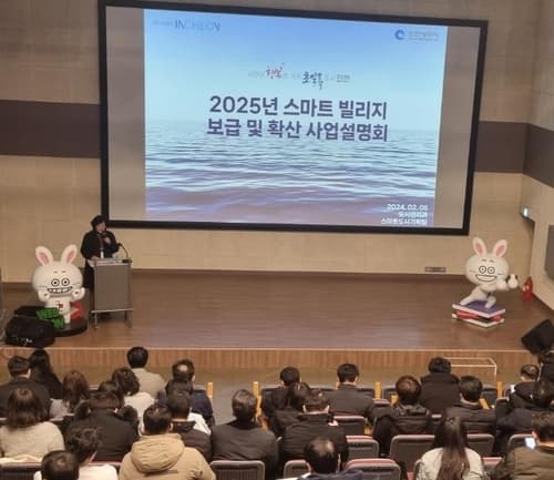 인천시, 내년도 스마트빌리지 사업 국비 확보에 시동
