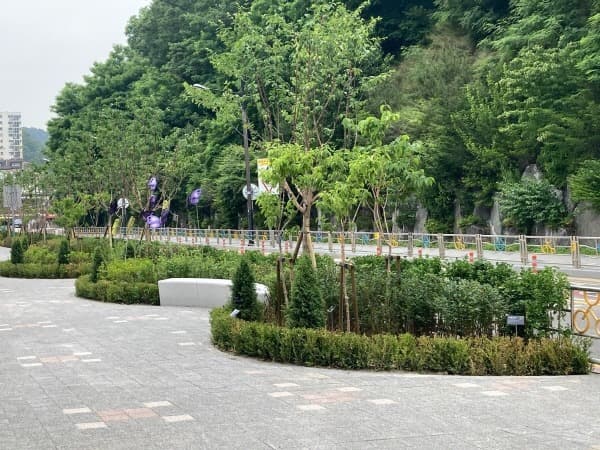 경기도, 471억 투입. 연천군 가로숲길 등 도시숲 181곳 조성