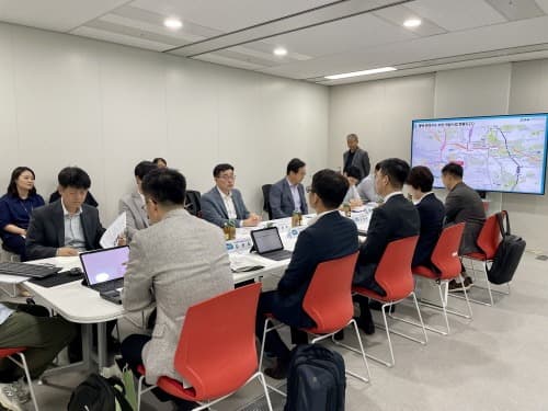 경기경제청, 친환경 수소연료전지 발전소 방문해 경기경제자유구역 발전방향 모색