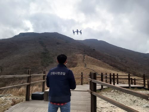 산림 내 불법 훼손 행위 차단 위해 AI와 드론 활용