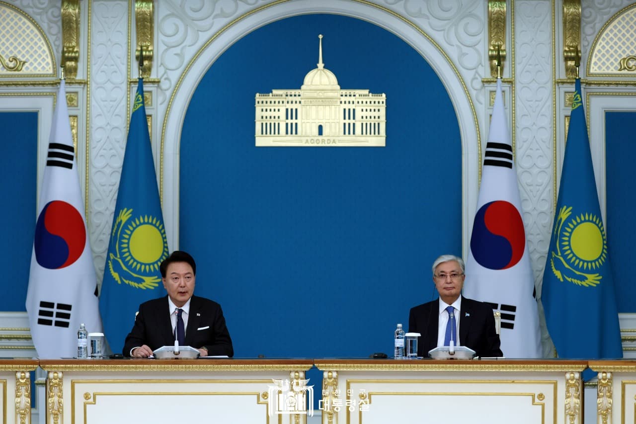 한-카자흐, 핵심광물 공급망 더 탄탄히 다졌다