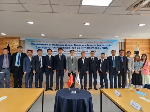경기도일자리재단, 베트남 옌바이성 · VKBIA와  해외 취업연계 협력을 위한 업무협약(MOU) 체결