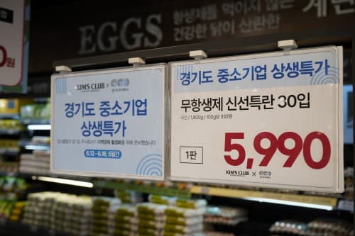 경기도주식회사, 킴스클럽과 협업 통해 도내 중소기업 제품 10억 원 판매 기록