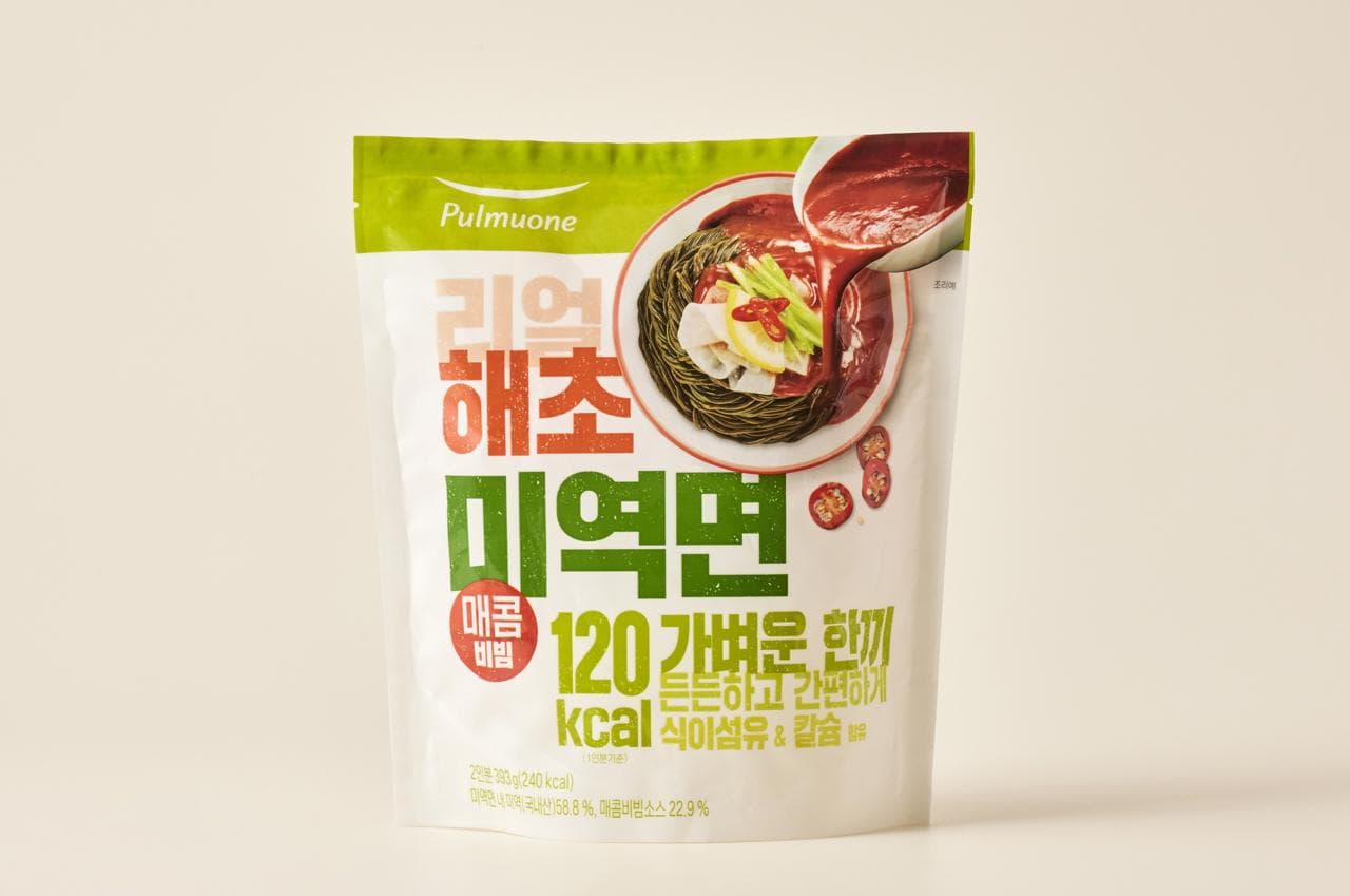 풀무원, 저칼로리 대체면 ‘리얼해초 미역면’ 무더위와 함께 인기 고공행진