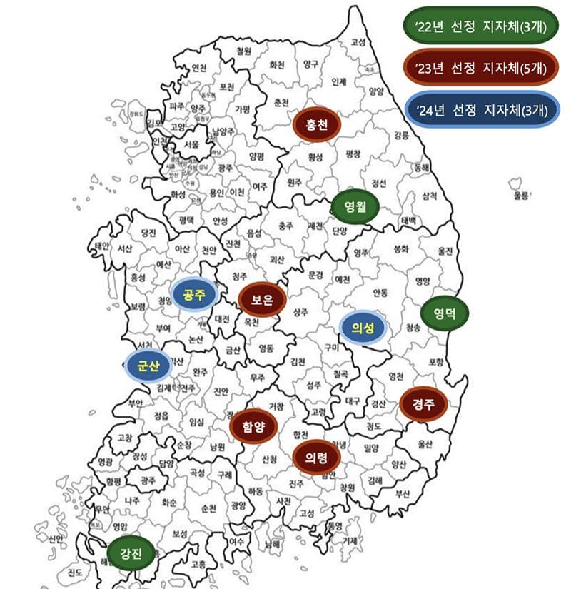 의성·군산·공주 등 3곳, 올해 ‘청년마을 공유주거’ 조성 착수