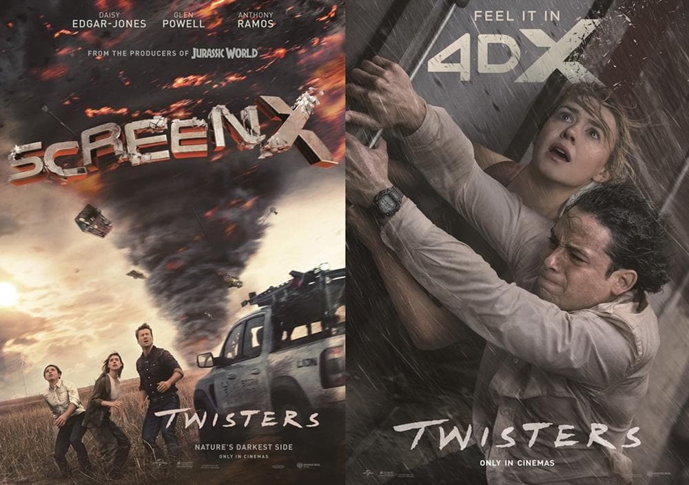 4DX ‘트위스터스’ 흥행 돌풍…CGV, 특별관 개봉