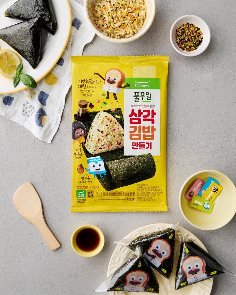 풀무원, 누구나 간편하게 삼각김밥 만들 수 있는 키트 ‘삼각김밥 만들기’ 출시
