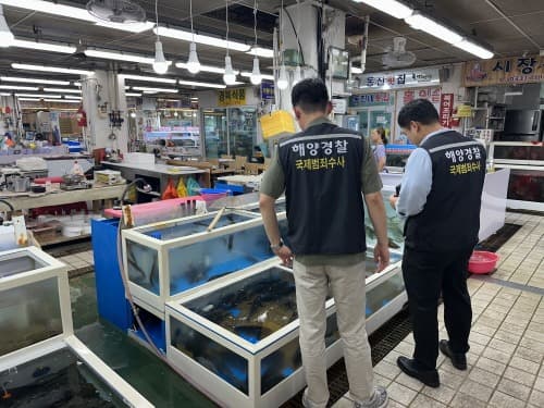 해양경찰청, 추석 명절 대비 수산물 등 원산지 표시 특별점검 나서다