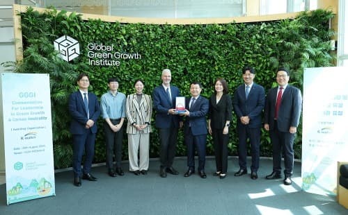 한국수자원공사, 공기업 최초로 GGGI가 수여하는 공로 표창 수상