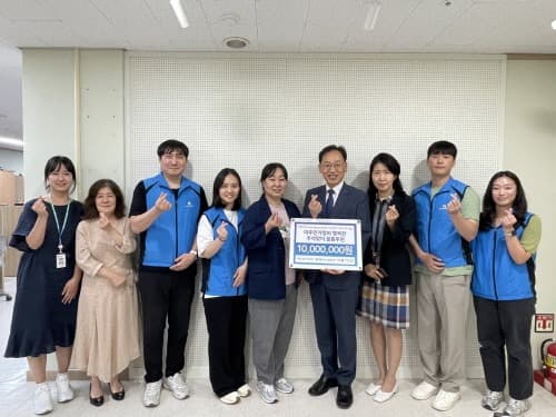 한국수출입은행, 수원시 저소득층 외국인주민에게 1000만원 상당 물품 후원