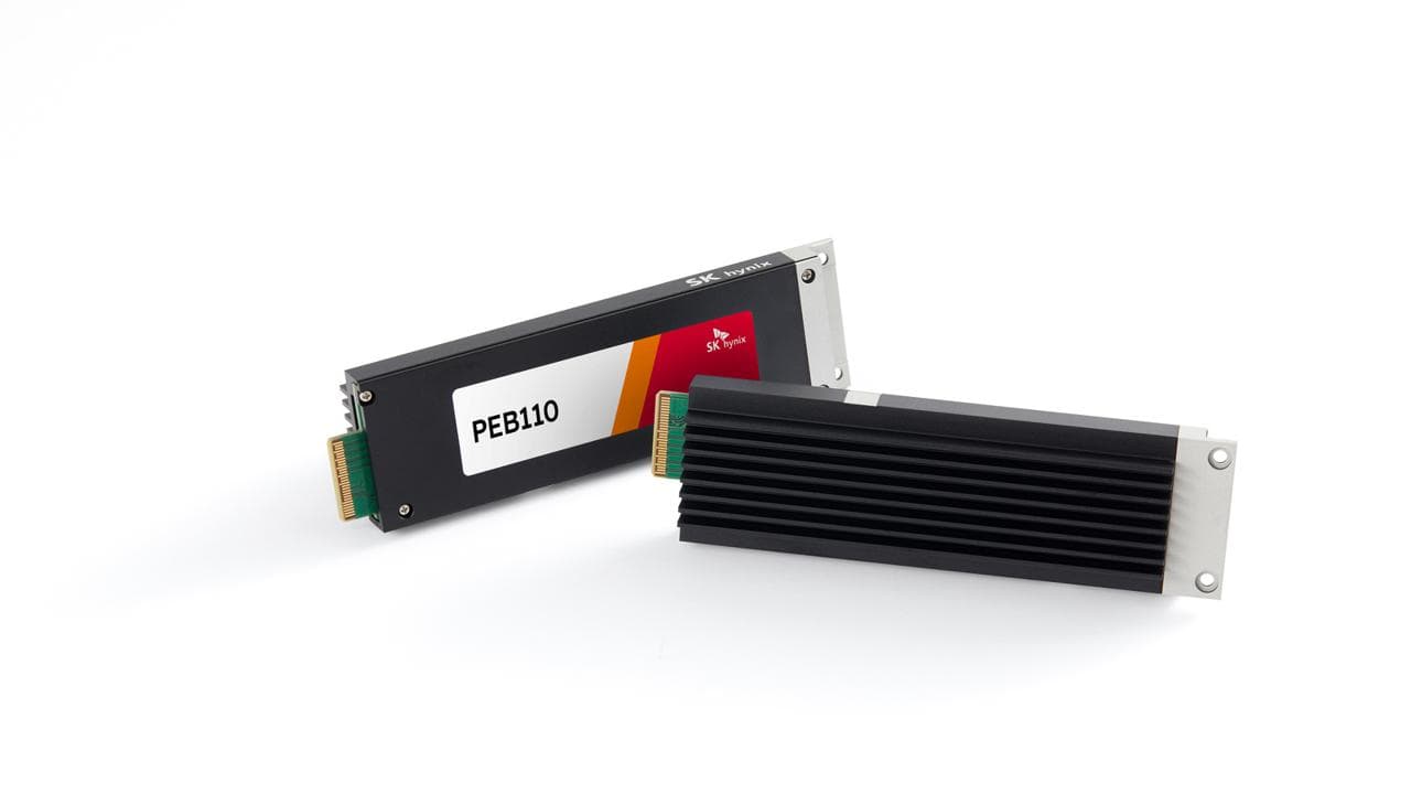 SK하이닉스, 데이터센터용 고성능 SSD ‘PEB110 E1.S’ 개발