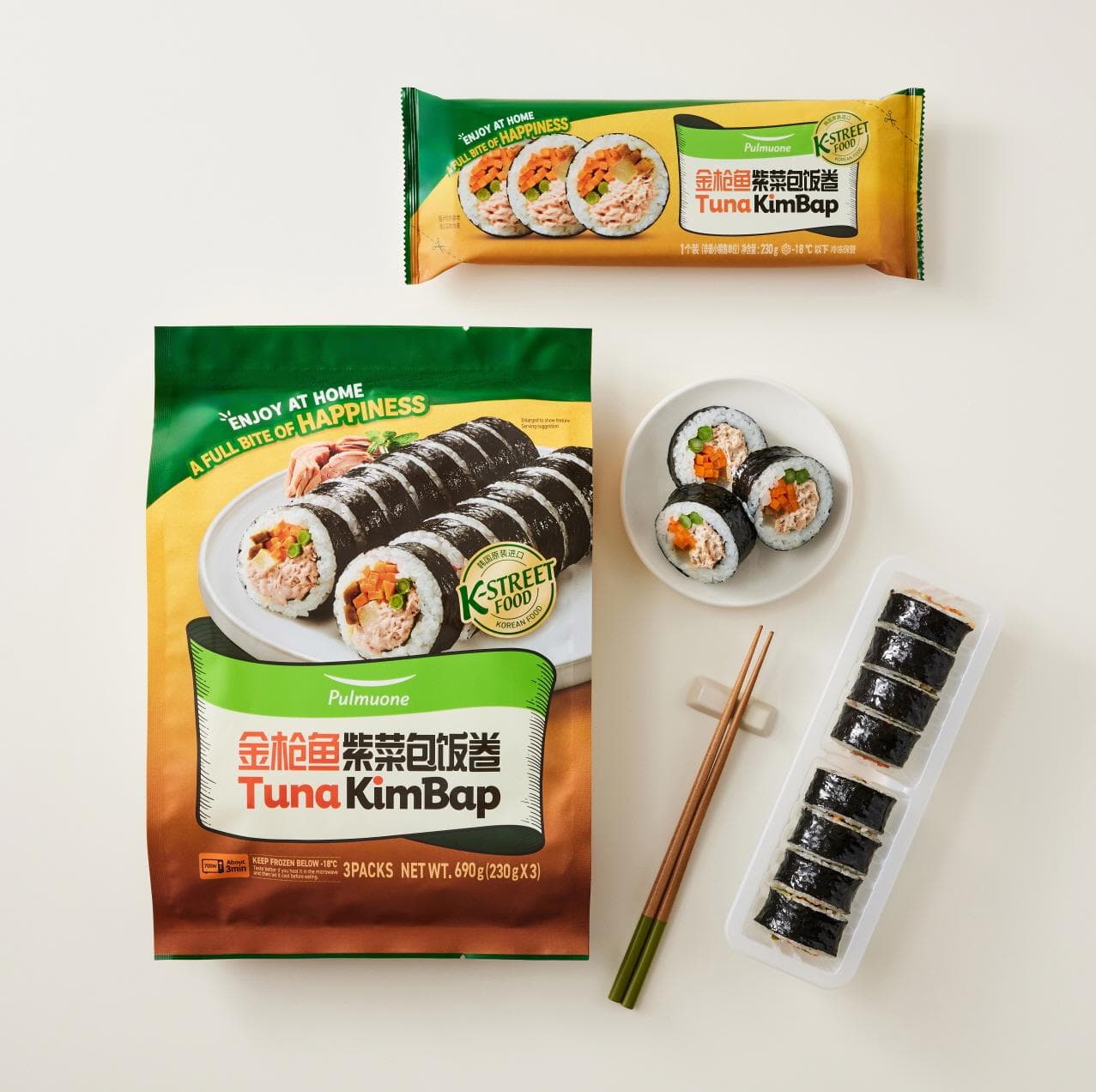 풀무원, 국내 식품기업 처음으로 중국 메인스트림에 ‘K-냉동김밥’ 수출