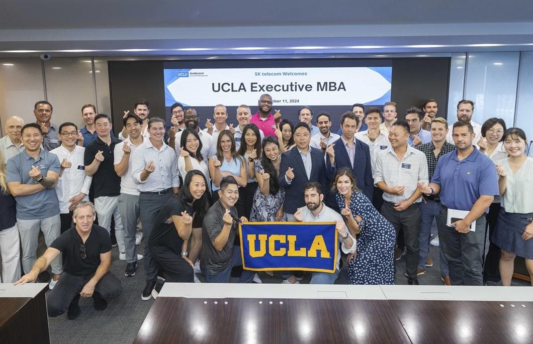 美 UCLA MBA 학생들, SKT에 AI 전략 배우러 방한