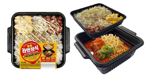 라면과 밥을 한 번에 즐기는 신개념 도시락 등장! 이마트24, ‘토핑라면정식’ 선보여