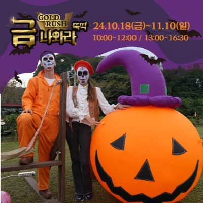 가을, 제주에서 마주친 골드러쉬… 에코랜드 ‘금나와라 뚝딱’ 이벤트 개최