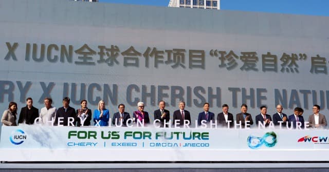 KG 모빌리티, IUCN·체리자동차 공동 ESG 협약식 참석